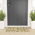 Playful Meadow Cute Animals with Motivational Affirmations - Great Outdoors Welcome Mat Gallery Image 3