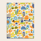Playful Meadow Cute Animals with Motivational Affirmations - Great Outdoors Notebook Gallery Image 4