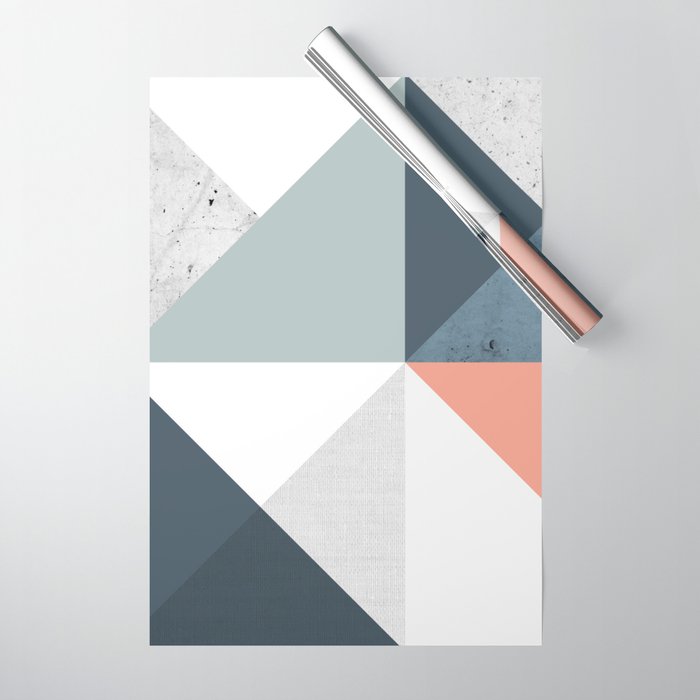 Modern Geometric 12 Wrapping Paper Gallery Image 1