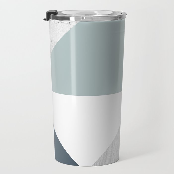 Modern Geometric 12 Travel Mug Gallery Image 3