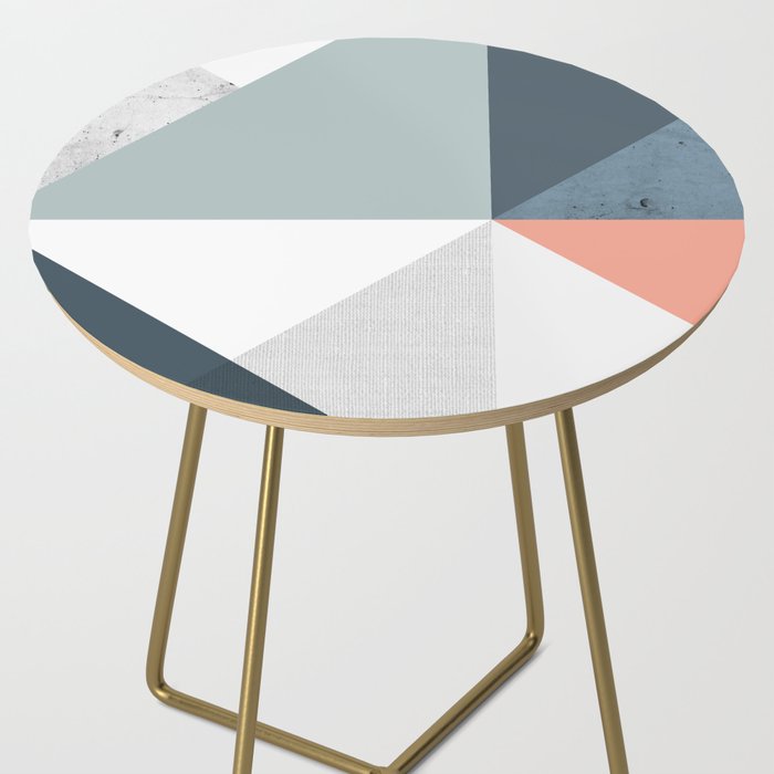 Modern Geometric 12 Side Table Gallery Image 2