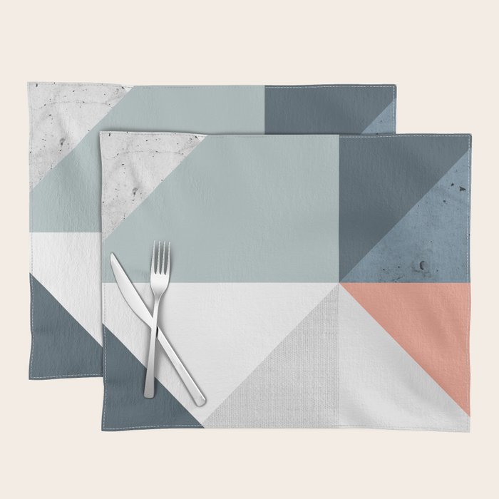 Modern Geometric 12 Placemat Gallery Image 1