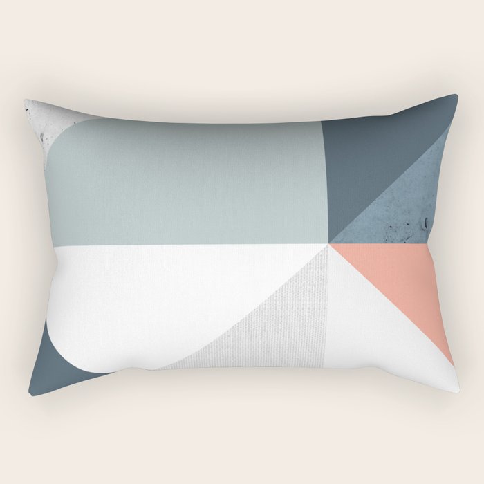 Modern Geometric 12 Rectangular Pillow Gallery Image 1