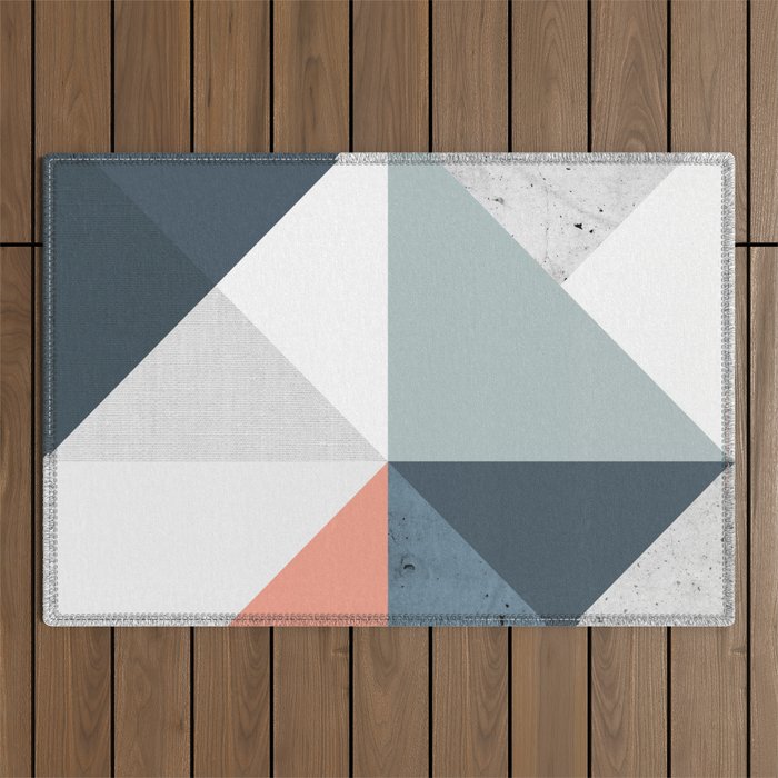 Modern Geometric 12 Outdoor Rug Gallery Image 1