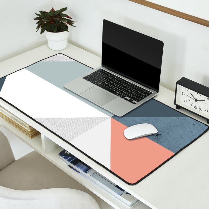 Modern Geometric 12 Desk Mat Gallery Image 2