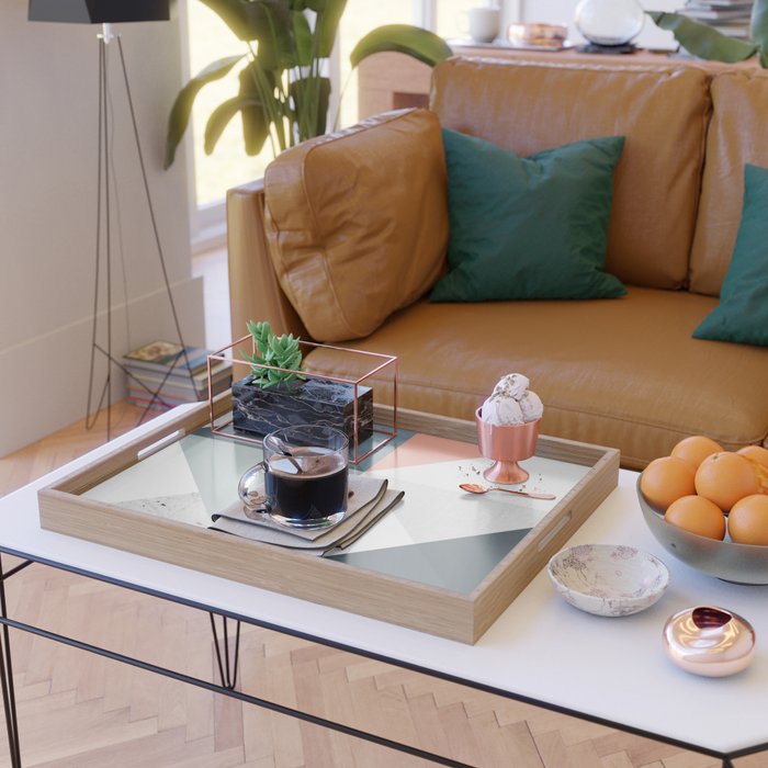 Modern Geometric 12 Serving Tray Gallery Image 2