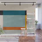 Geometric Minimalist Modern Artwork II Wall Mural Gallery Image 1