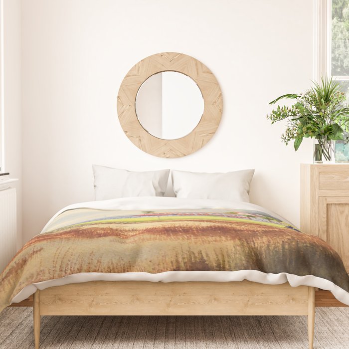 Harbor Town Golf Course SC Duvet Cover Gallery Image 3