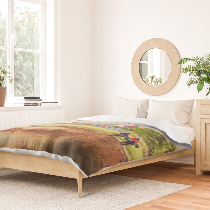 Harbor Town Golf Course SC Duvet Cover Gallery Image 2