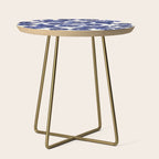 Talavera mexican tile traditional blue ceramic mosaic Side Table Gallery Image 1