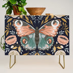 William Morris Butterfly - Midnight Garden Credenza Gallery Image 1