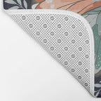William Morris Butterfly - Midnight Garden Bath Mat Gallery Image 2