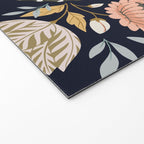 William Morris Butterfly - Midnight Garden Welcome Mat Gallery Image 2