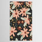 Kate Floral Dark Pattern Tablecloth Gallery Image 2