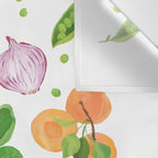 Spring Fruits & Vegetables Wall Tapestry Gallery Image 3