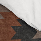 aztec neutrals - inkwell & taupe Comforter Gallery Image 4