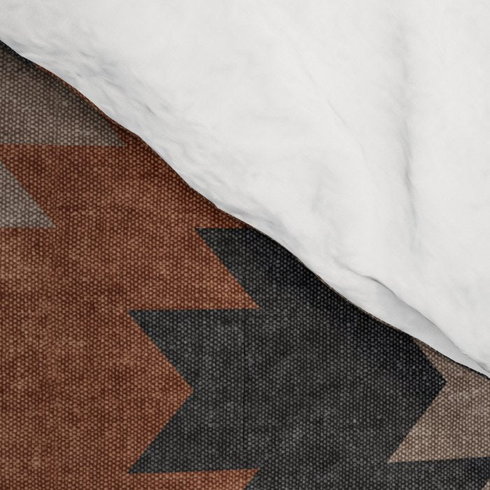 aztec neutrals - inkwell & taupe Comforter Gallery Image 4