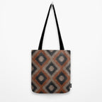 aztec neutrals - inkwell & taupe Tote Bag Gallery Image 2