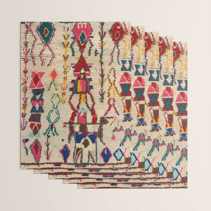 Moroccan Carpet Artwork Wrapping Paper Gallery Image 3