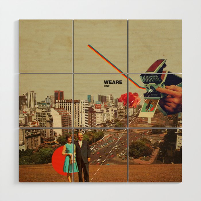 We Are One Wood Wall Art Gallery Image 1