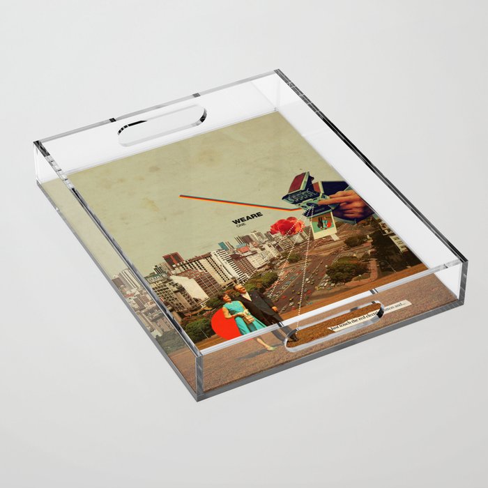 We Are One Acrylic Tray Gallery Image 1
