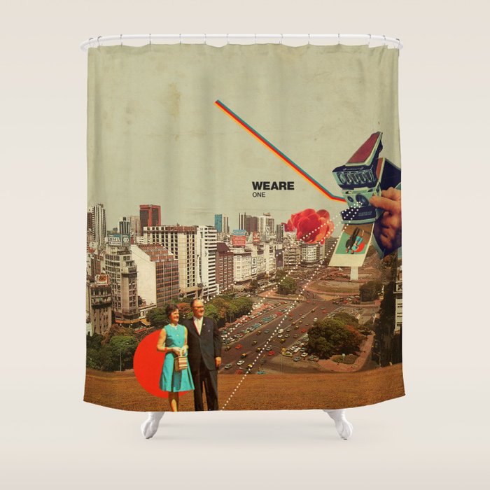 We Are One Shower Curtain Gallery Image 1