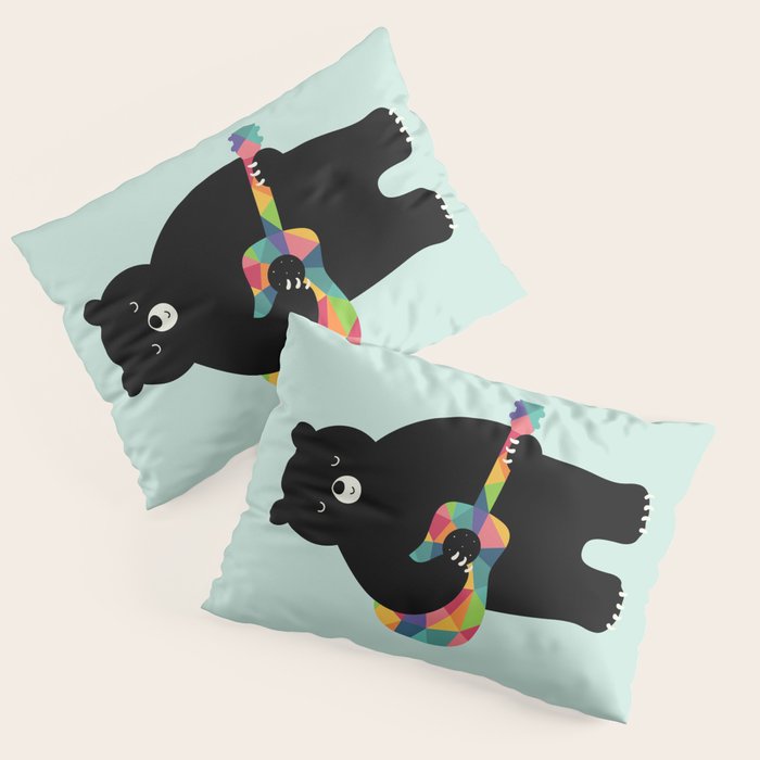 Happy Song Pillow Sham Gallery Image 1