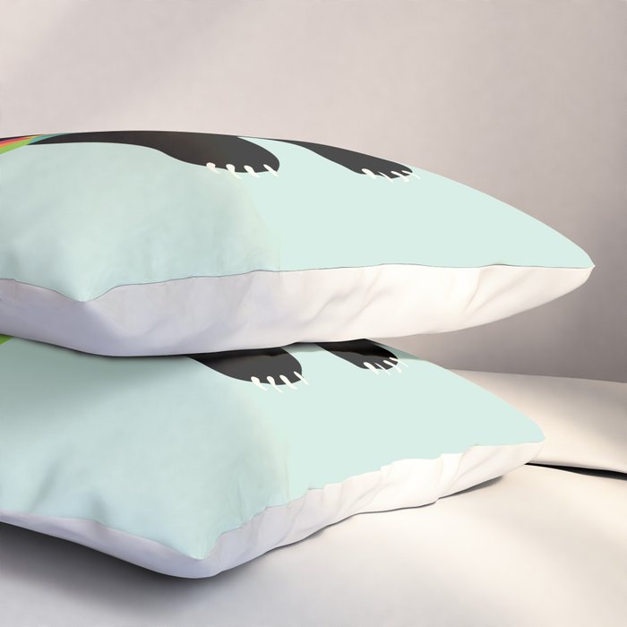 Happy Song Pillow Sham Gallery Image 3