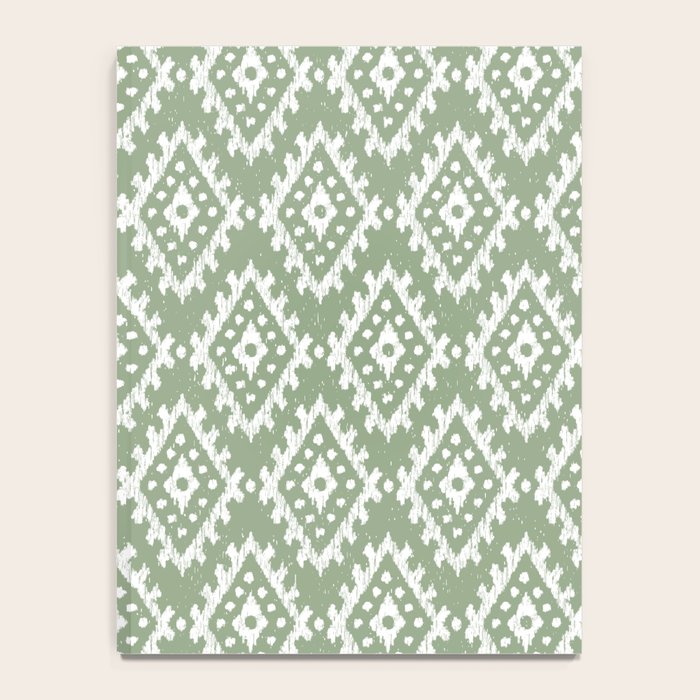 Coastl Ikat | Pistachio Notebook Gallery Image 4