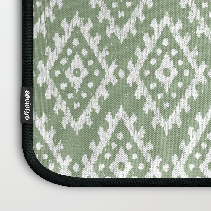 Coastl Ikat | Pistachio Laptop Sleeve Gallery Image 3