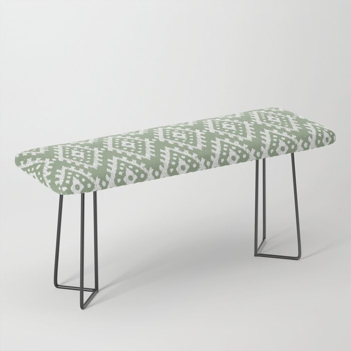 Coastl Ikat | Pistachio Bench Gallery Image 1
