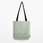 Coastl Ikat | Pistachio Tote Bag Gallery Image 2