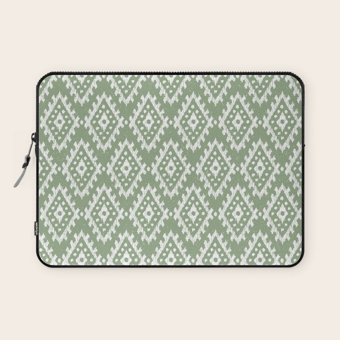 Coastl Ikat | Pistachio Laptop Sleeve Gallery Image 1
