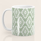 Coastl Ikat | Pistachio Coffee Mug Gallery Image 3