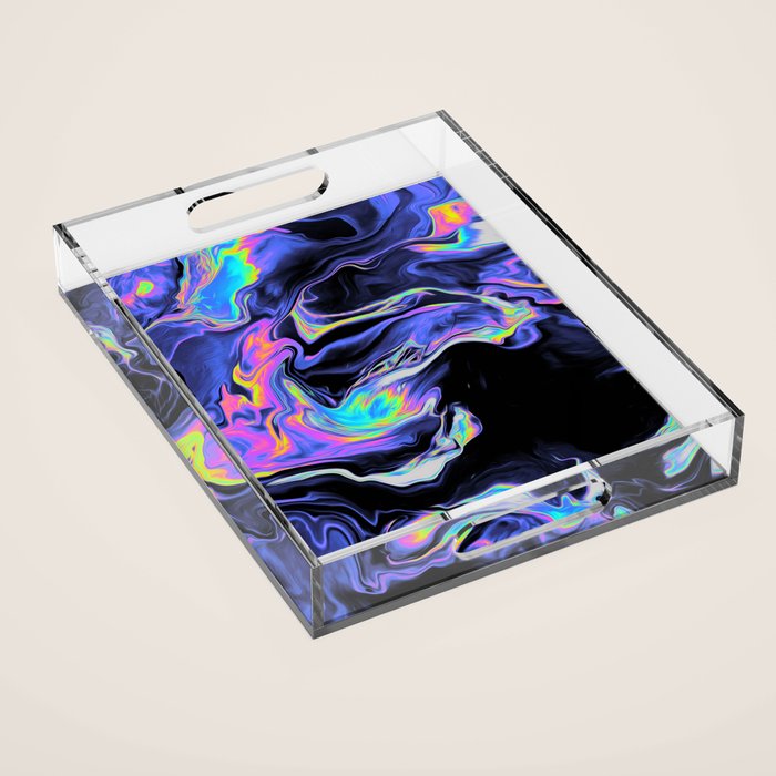 DESPAIR IN THE DEPARTURE LOUNGE Acrylic Tray Gallery Image 1