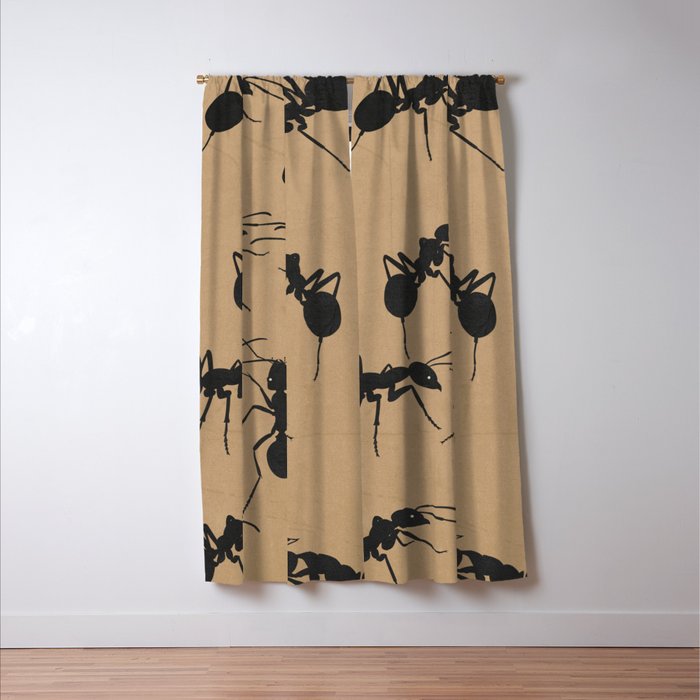 Ants in Formation 5 Window Curtain Gallery Image 3