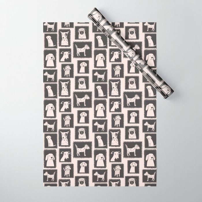 Dog portrait gallery Wrapping Paper Gallery Image 1
