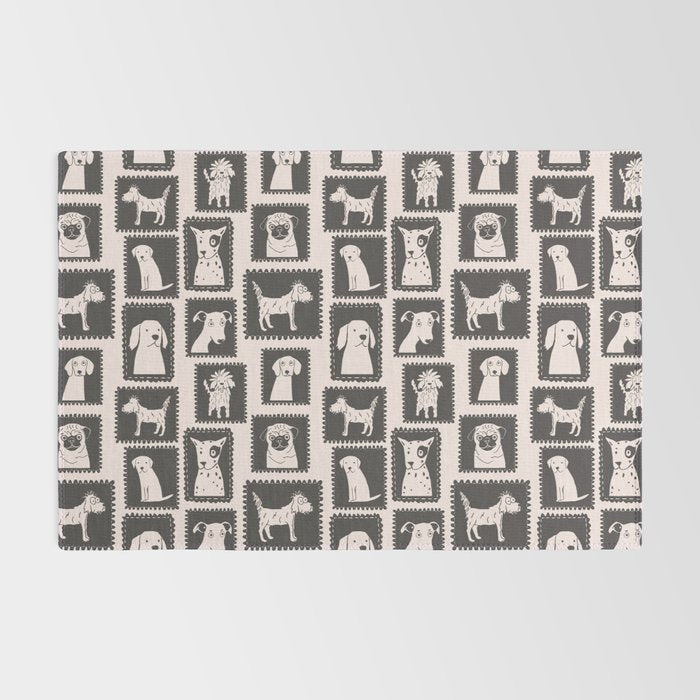 Dog portrait gallery Rug Gallery Image 2