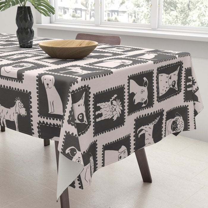 Dog portrait gallery Tablecloth Gallery Image 3