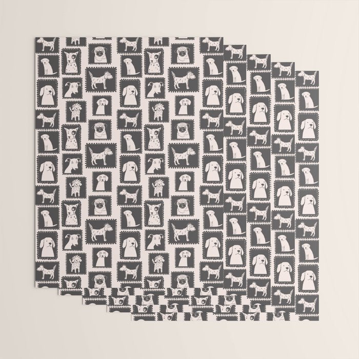 Dog portrait gallery Wrapping Paper Gallery Image 3