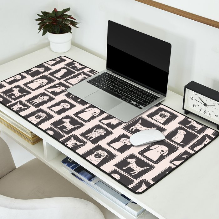 Dog portrait gallery Desk Mat Gallery Image 2