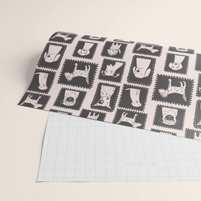 Dog portrait gallery Wrapping Paper Gallery Image 2