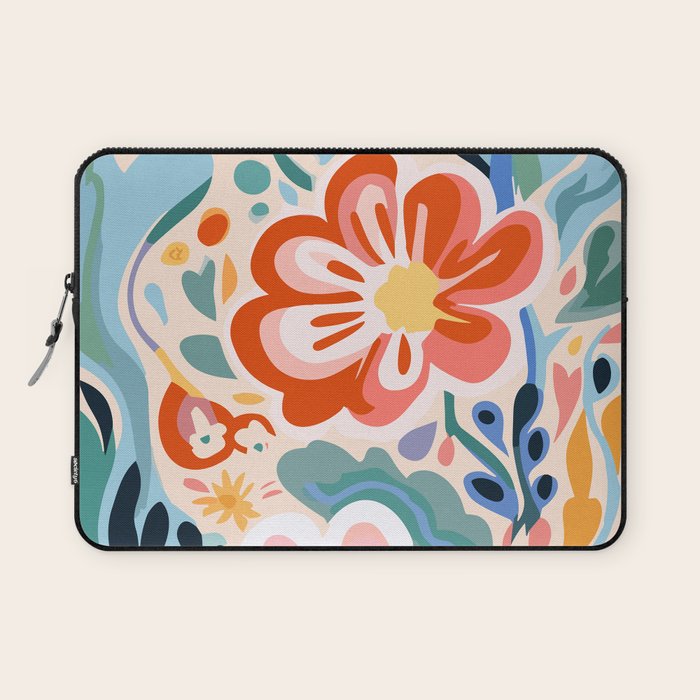 Los Angeles Flower Market Laptop Sleeve Gallery Image 1
