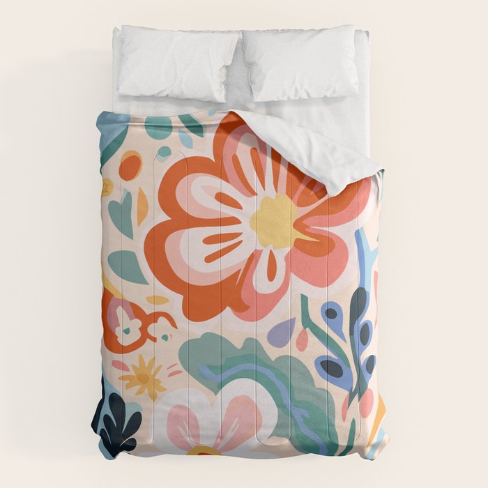 Los Angeles Flower Market Comforter Gallery Image 6