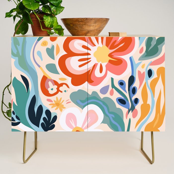 Los Angeles Flower Market Credenza Gallery Image 1