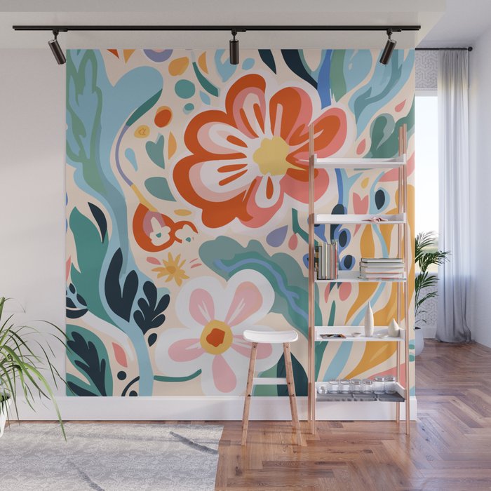 Los Angeles Flower Market Wall Mural Gallery Image 1