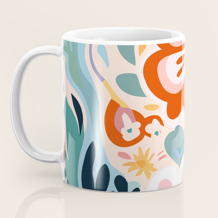 Los Angeles Flower Market Coffee Mug Gallery Image 3