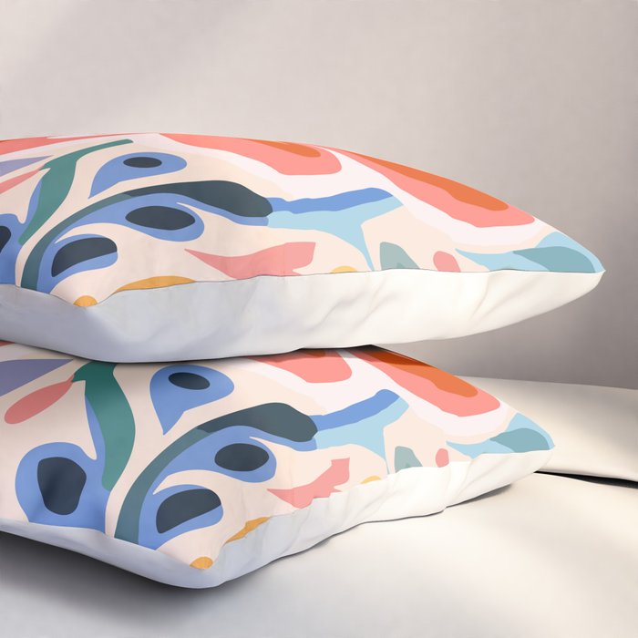 Los Angeles Flower Market Pillow Sham Gallery Image 3