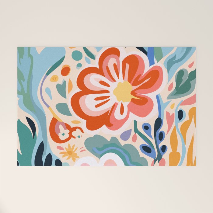 Los Angeles Flower Market Welcome Mat Gallery Image 1