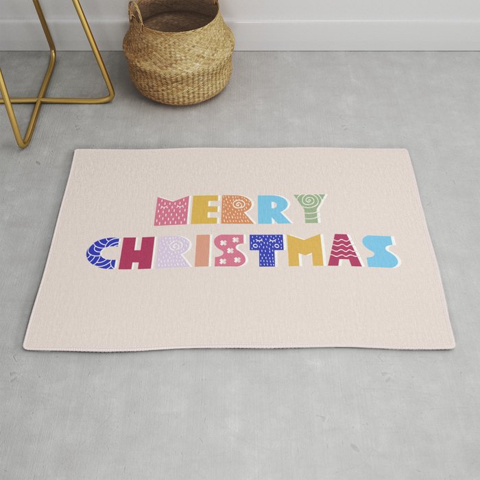 MERRY CHRISTMAS Rug Gallery Image 1